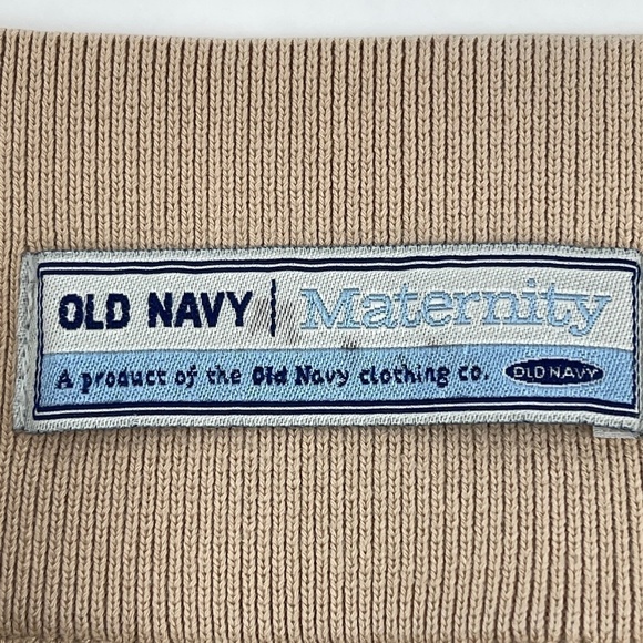 Old Navy Maternity Pants Womens Small Stretch Khaki Pockets - Picture 12 of 12